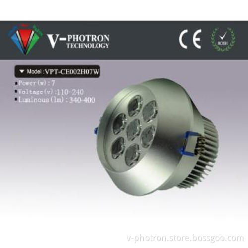 High Power LED Ceiling Lights 7W